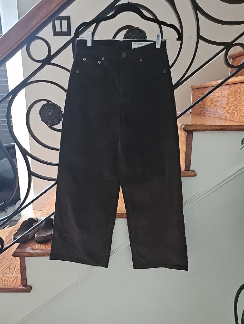 rag & bone Andi High-Rise Ankle Wide Leg‎